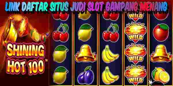 Link Daftar Situs Judi Slot Resmi Terpercaya Gampang Menang Shining Hot 100